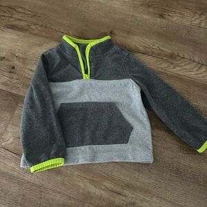 OshKosh B'gosh Gray Fleece Pullover 24 months baby boy